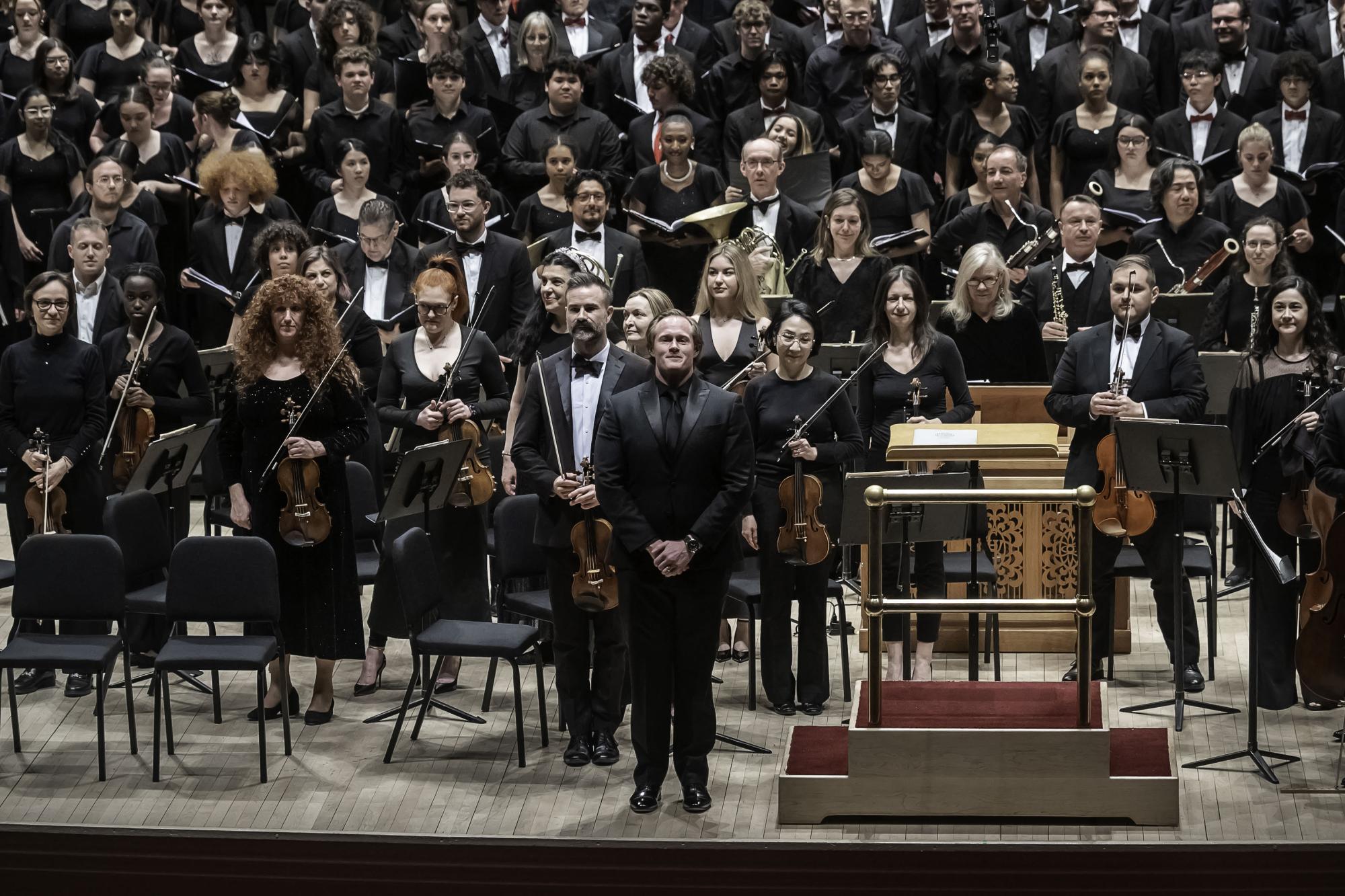 New England Symphonic Ensemble plays Forrest, Runestad and Hagenberg
