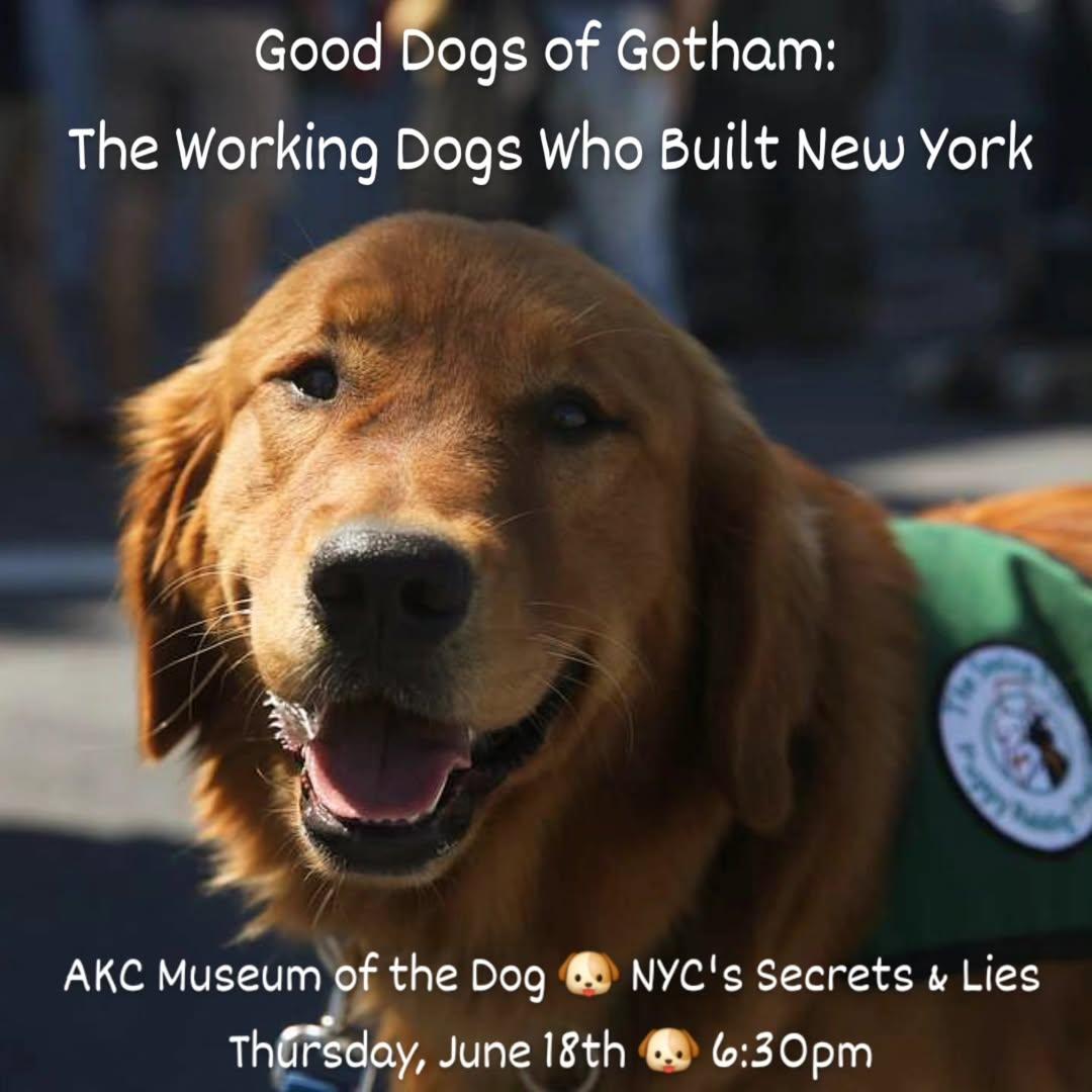 Good Dogs of Gotham: The Working Dogs Who Built New York