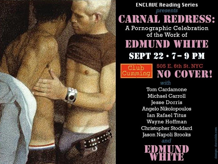 Carnal Redress: Pornographic Readings by Edmund White and Others