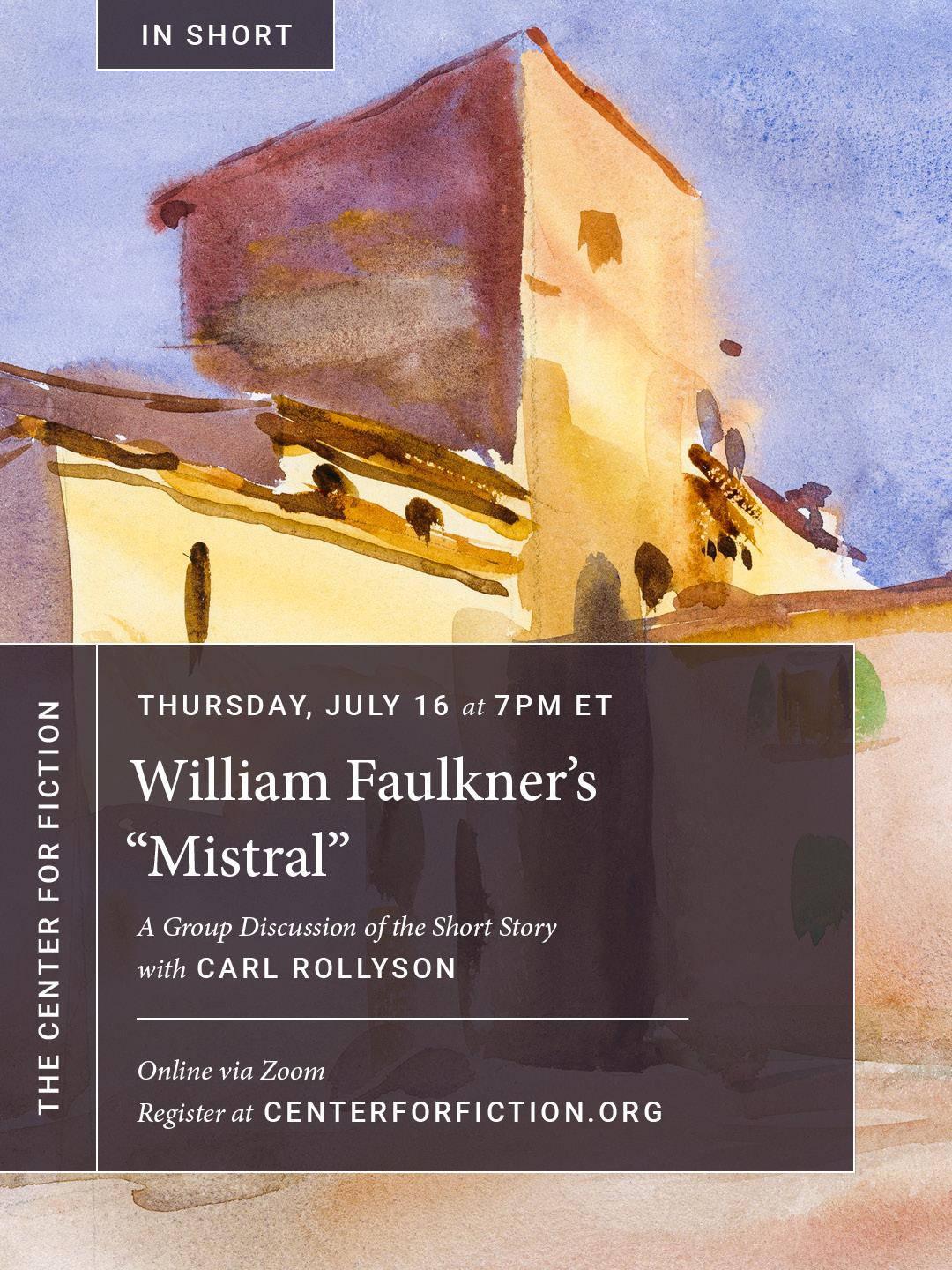 In Short: William Faulkner's 