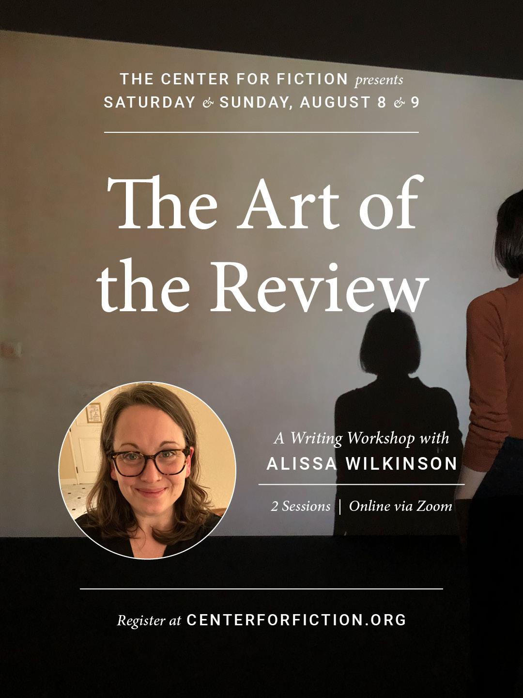 The Art of the Review with Alissa Wilkinson (Virtual)
