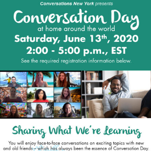 Conversation Day 2020—Annual Global Celebration of Great Talk!