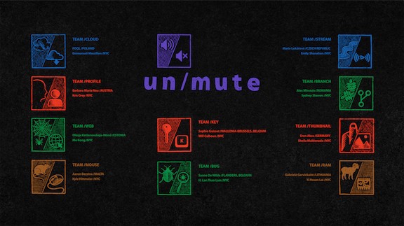 UN/MUTE-10002: Online Arts Residency  / Twenty E.U. and NYC Artists
