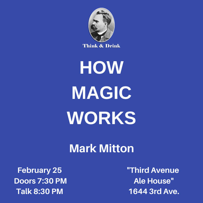 How Magic Works—A (Bar) Talk by Magician Mark Mitton