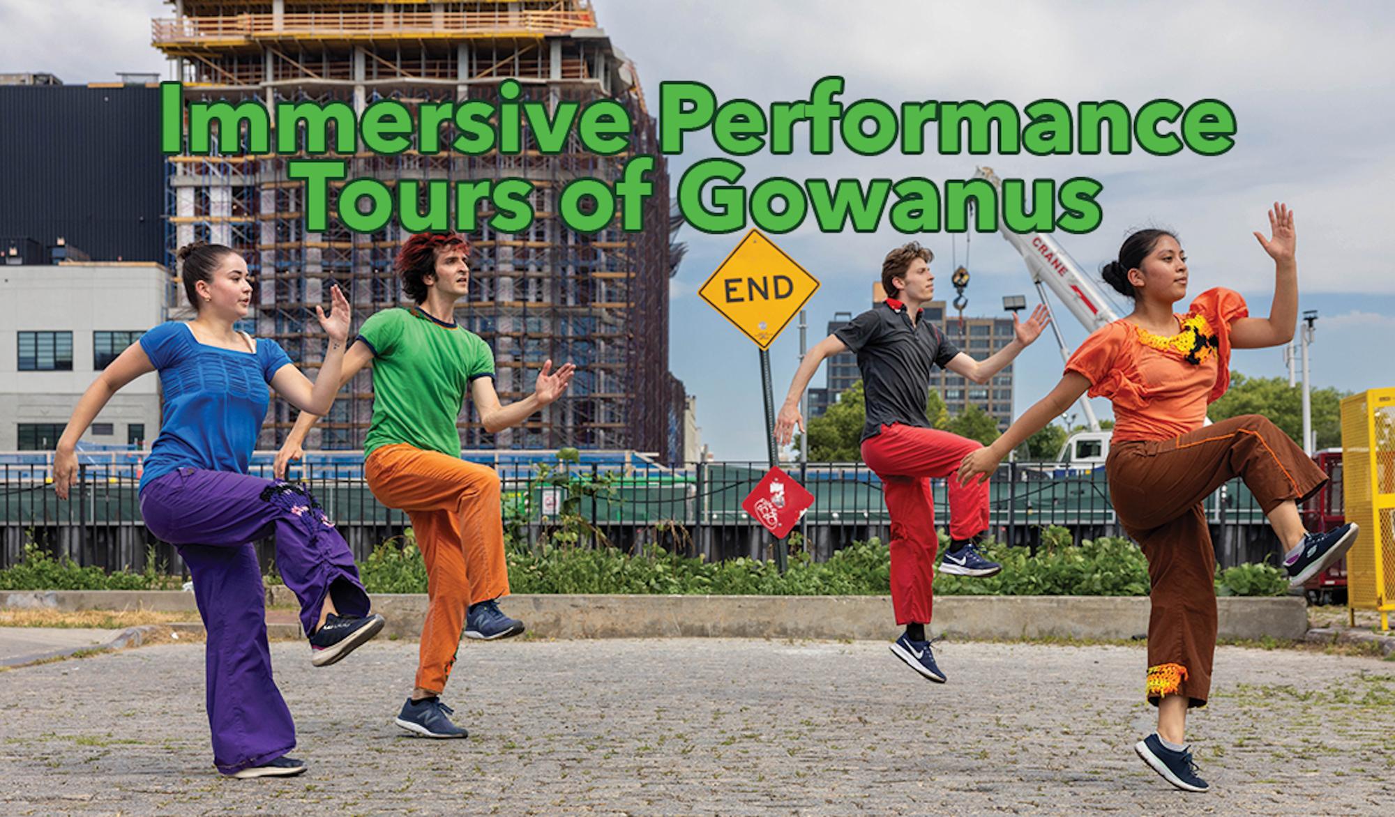 Immersive Performance Tours Along the Gowanus Canal