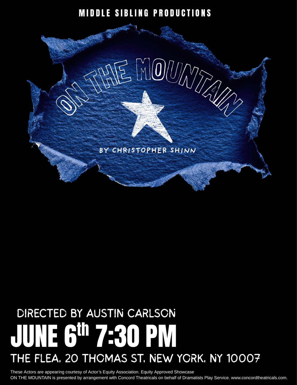 Staged Reading of Christopher Shinn's On The Mountain