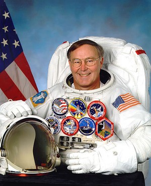 Astronaut Jerry L. Ross