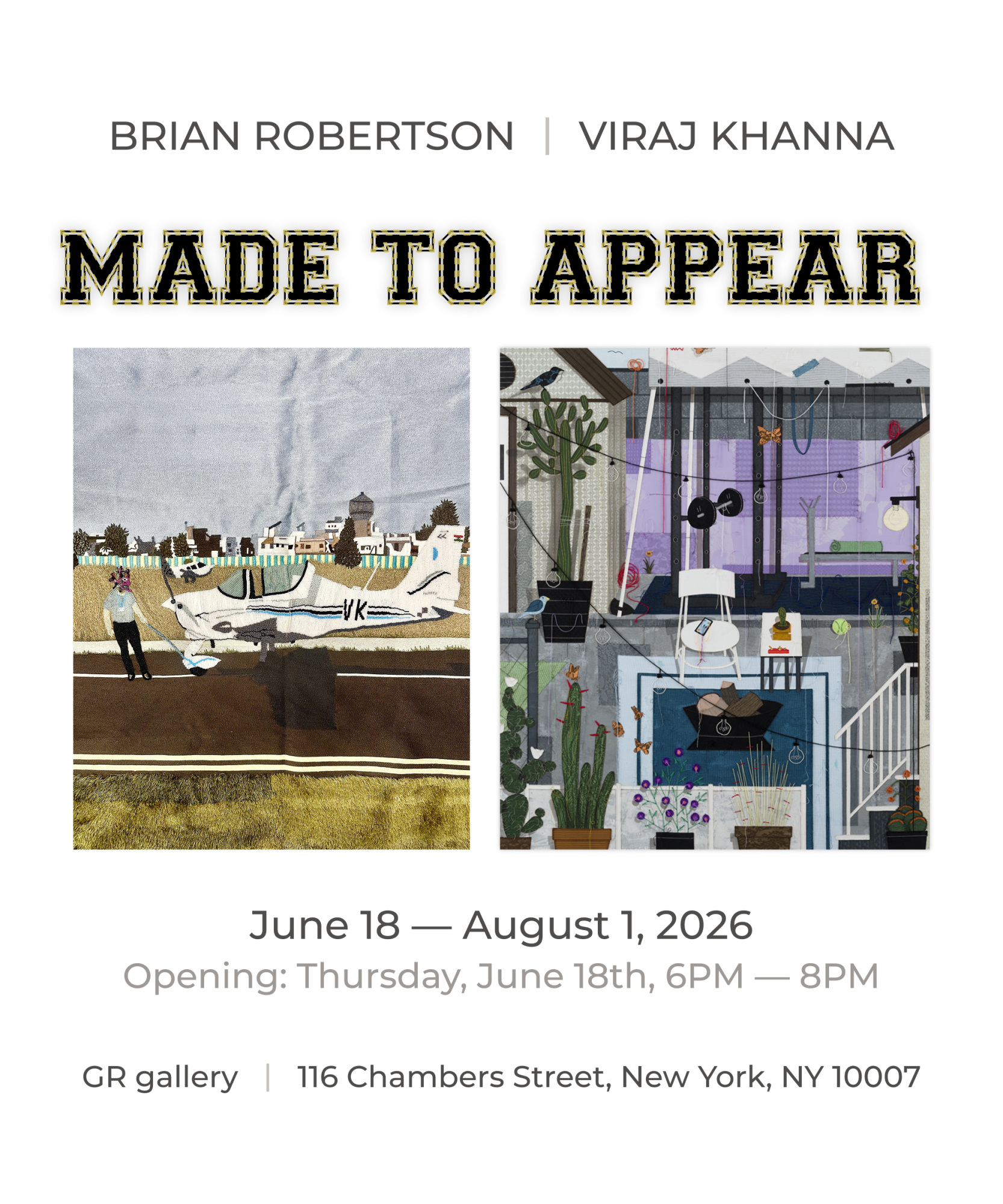 Made to Appear (Opening Night Exhibition)