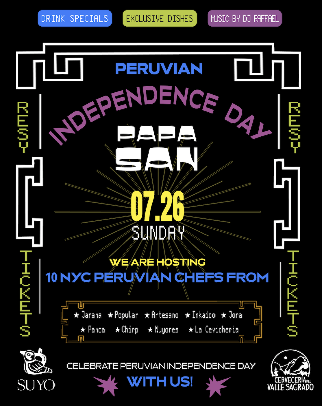 Peruvian Independence Day Party